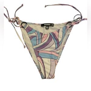 Missguided Multicolor Bikini Bottom
